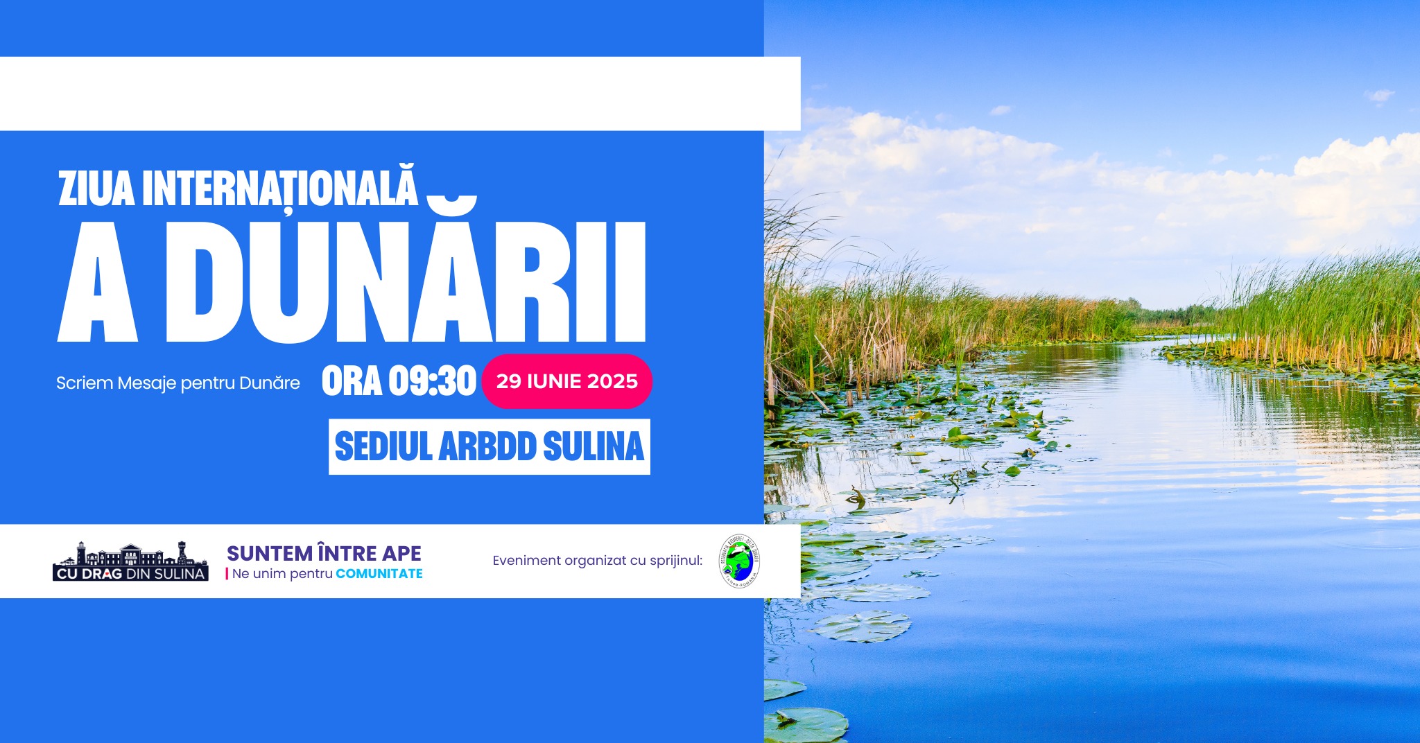 Ziua Dunarii - Mesaje pentru Dunăre la Sulina